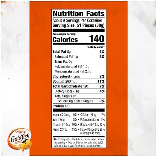 Goldfish Crackers, Flavor Blasted Xtra Cheddar Crackers, Family Size, 10 Oz Bag thumbnail 2