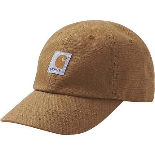 Carhartt Boys' Signature Canvas Baseball Cap Hat - Image 1