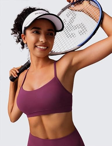 BAYDI Clouduxi Y Back Sports Bras for Women - Light Support Racerback Yoga Bra, A-C Cups thumbnail 3
