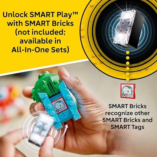 LEGO Pokémon SMART Play: Berry Bash with Bulbasaur and Bidoof 72155 | Compatible Set, Building Toys, Boys & Girls, Ages 7+, Interactive Pokémon Toys, 2 SMART Tags, 240 pieces, Gift Idea thumbnail 5