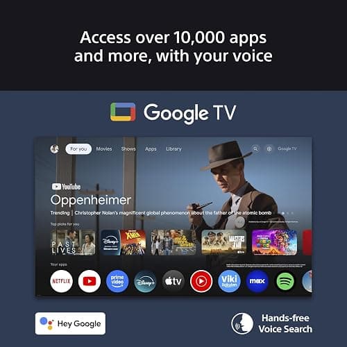 Sony BRAVIA 3 – Direct LED, X-Balanced Speaker, Dolby Vision/Atmos, IMAX Enhanced, Google TV (2025), Google Cast, Apple AirPlay 2, Eco Dashboard 2, Game Menu 2 – 85-inch thumbnail 4