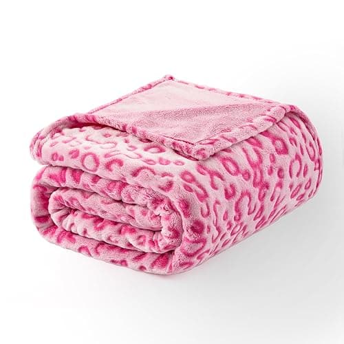 pink cheetah blanket ( main want ) thumbnail 4