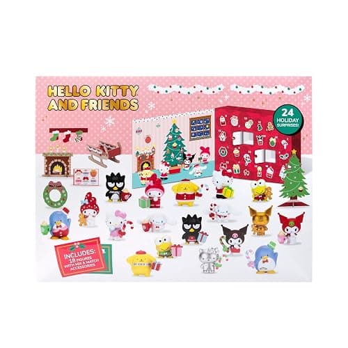 Hello Kitty® and Friends 2025 Holiday Advent Calendar - 18 Figures with Mix & Match Accessories - 24 Surprises - Kids and Sanrio Fans Ages 6+ thumbnail 5