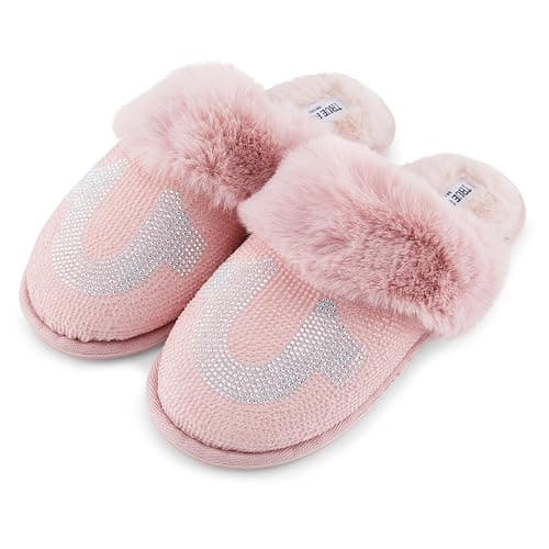 True Religion Slippers for Women Gifts for Women Cozy House Slippers for Woman - Image 1