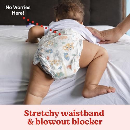 Huggies Size 4 Diapers, Little Movers Baby Diapers, Size 4 (22-37 lbs), 150 Count (6 Packs of 25), Packaging May Vary thumbnail 4