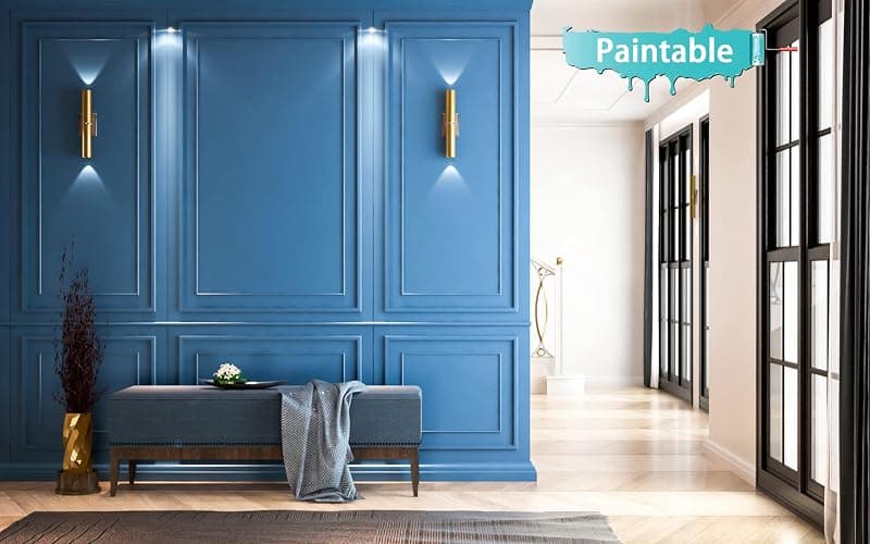 Trimold Peel - Adhesive chaise Rail formant, revêtement mural auto - adhésif pour la décoration de la maison et la protection murale,3M X 4cm thumbnail 8