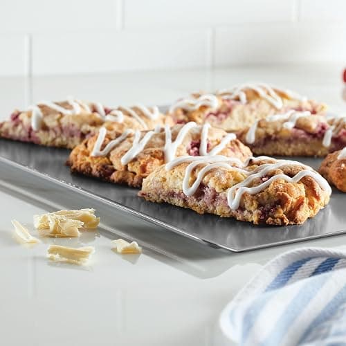 Farberware Insulated Nonstick Bakeware 14-Inch x 16-Inch Jumbo Cookie Sheet, Light Gray - 14" x 16" thumbnail 2