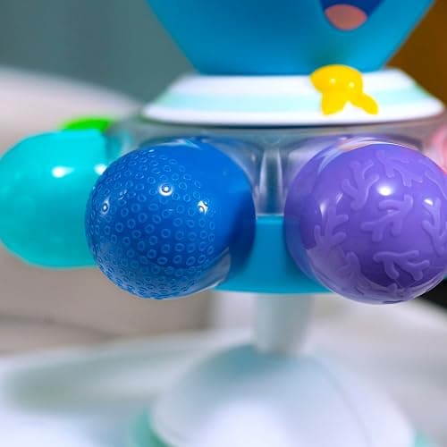 Baby Einstein Ocean Explorers Opus Spin & Sea Suction Toy for Highchair, Lights & Vibrant Colors, Ages 3 Months and up thumbnail 13