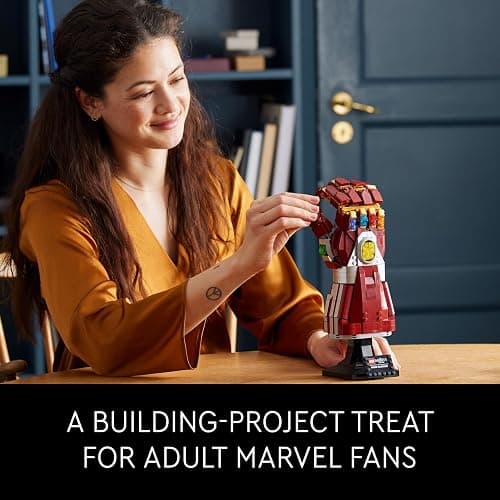 LEGO 76223 Marvel The Nano Infinity Glove, Thanos Set, Building Kit, Inifinity, Avengers Film: Endgame, Gift, for Adults thumbnail 8