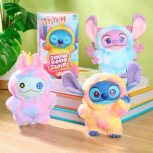 HAPPY HAUL Disney Stitch Snow Cone Swirl Vinyl-Face Plush Blind Box Collectible Toy, Vinyl-Faced Plush Clip-On Surprise, 5-Inch Stuffed Toy, Short-Run Drop, Ages 8 and up thumbnail 5