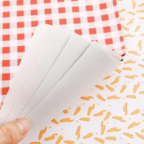 Frienda 12 Pcs Thanksgiving Fall Faux Leather Sheets Fall Leaves Pumpkin Feathers Glitter Leather Sheets Autumn Leather Earring Making Kit for Halloween Christmas Holiday DIY Craft, 7.9 x 11.8 Inch thumbnail 4