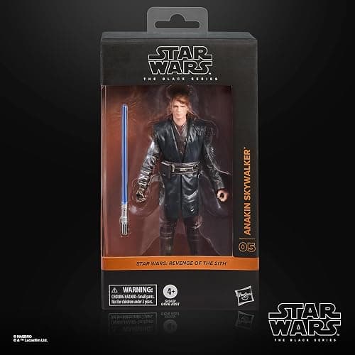 STAR WARS The Black Series Anakin Skywalker, Revenge of The Sith Premium Collectible 6-Inch Action Figure thumbnail 9