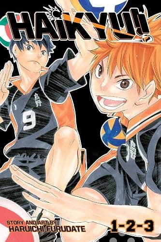 Haikyu!! (3-in-1 Edition), Vol. 1: Includes vols. 1, 2 & 3: Volume 1 - Image 1