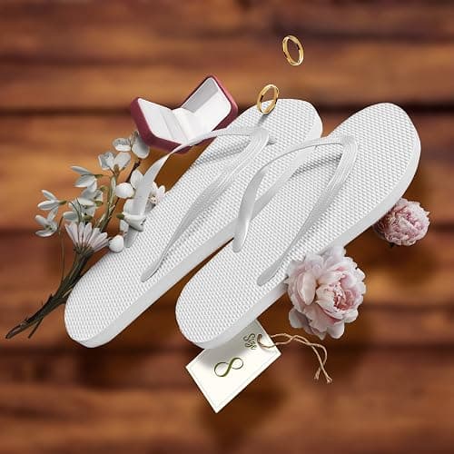 Orca Bulk Flip Flops For Wedding Guests | 52 Pack Wholesale Wedding Sandals thumbnail 8