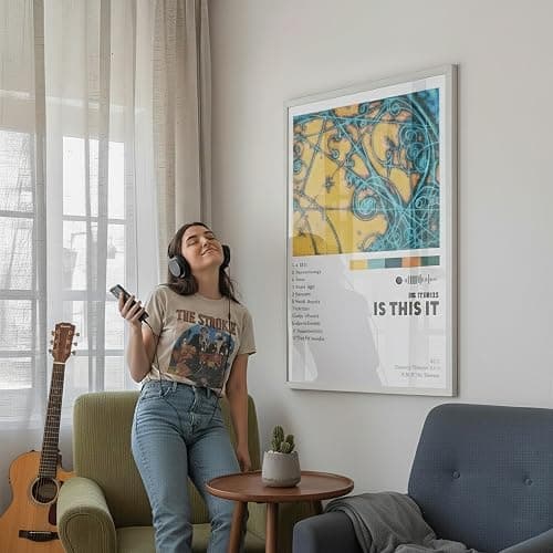 Custom Album Cover Posters Framed, 3pcs of Music Posters, Custom Canvas Wall Art, Request Your Own Album Cover, Custom Poster for Music Album, Personalized Gift thumbnail 2