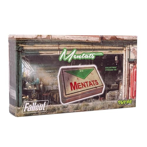 Toynk Fallout Mentats Storage Tin Replica | Metal Trinket Dish Organizer For Jewelry, Accessories, and More thumbnail 3