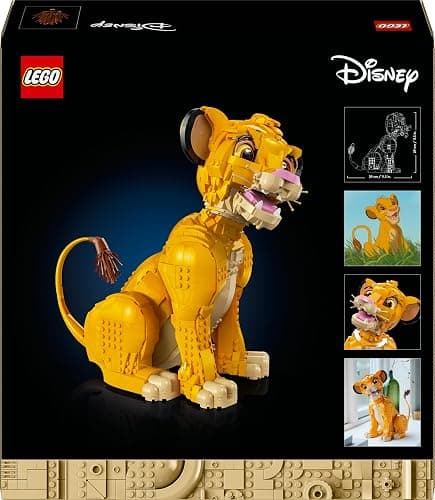 LEGO ǀ Disney Young Simba the Lion King - Collectible Animal Figure Building Set - Nostalgic Gift for Mothers - Home or Office Décor Model Kit for Adults - 43247 thumbnail 12