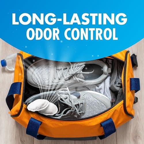 Arm & Hammer Fresh Effects Odor Neutralizing Baking Soda Pouches, Unscented Deodorizer for Long Lasting Freshness in Shoes, Gym Bags, & Small Spaces, 5 count thumbnail 2