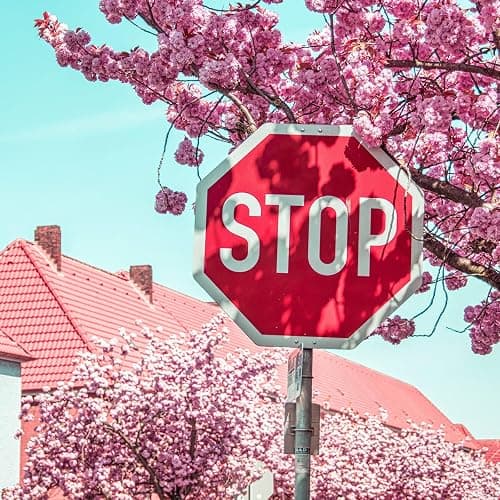 sourcing map Stop Sign 12" x 12" Warning Reflective Aluminum Signs for Street Traffic, Octagon Rust Free Sign thumbnail 2