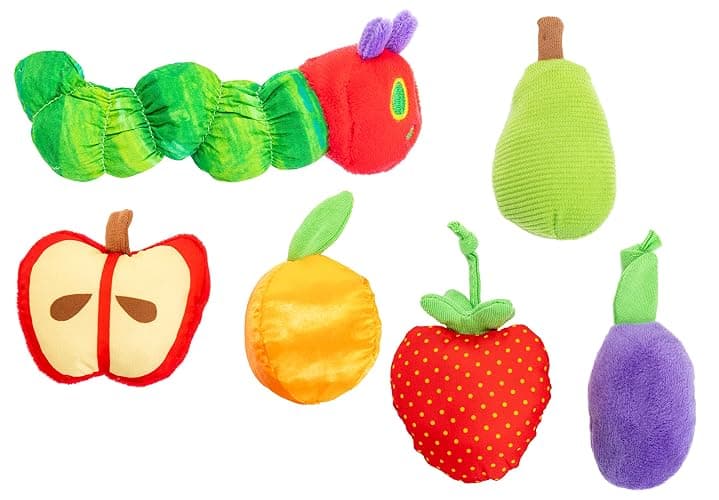 World of Eric Carle, The Very Hungry Caterpillar Apple Play Set and Shape Sorter Developmental Toy thumbnail 7