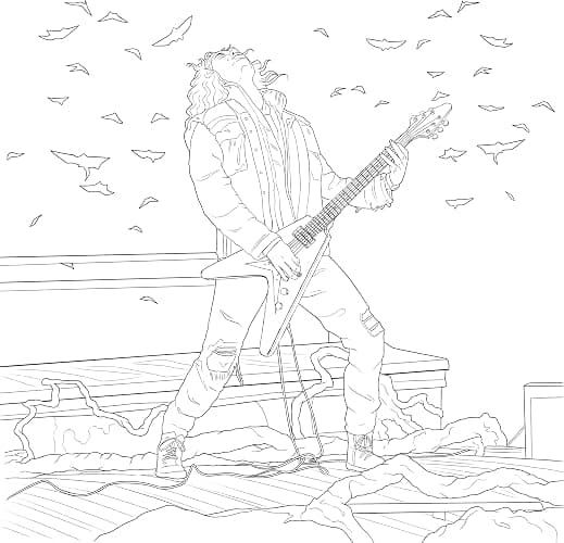 Stranger Things: The Official Coloring Book, Season 4 thumbnail 8