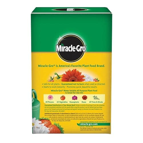 Miracle-Gro Water Soluble All Purpose Plant Food, For All Indoor or Outdoor Plants, Roses, Flowers, Vegetables, Houseplants, Trees, and Shrubs, 1.5 lbs thumbnail 15