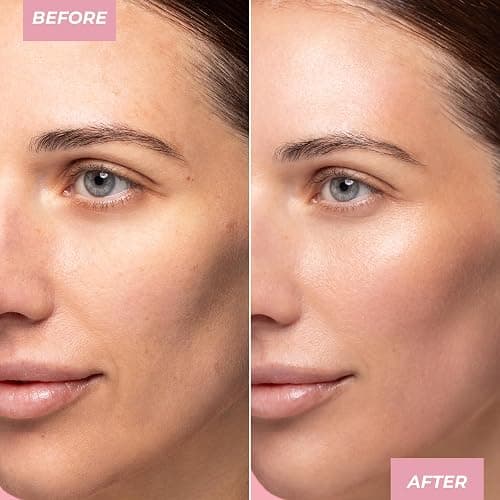 MCoBeauty - Flawless Glow Luminous Skin Filter - 4.5 Medium Shade - 4-in-1 Multi-Use Formula that Contains Squalane - Includes Doe Foot Applicator - Liquid Illuminator thumbnail 3