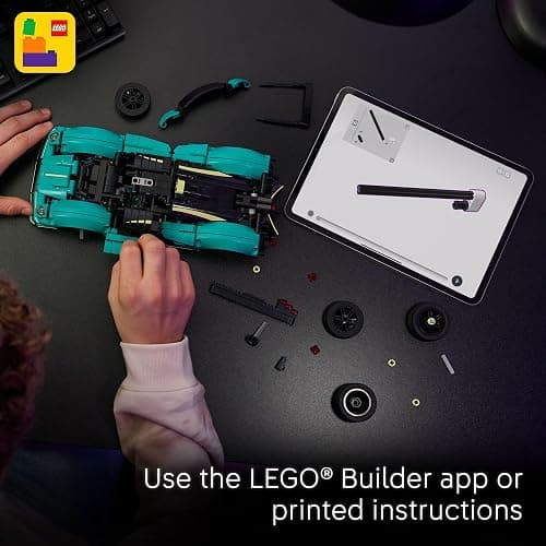 LEGO Technic Aston Martin Valkyrie Toy Car - Kids Model Kit Toy for Boys and Girls, Ages 9+ - Vehicle Building Set for Pretend Play & STEM Learning - Sports Car Gift Idea for Birthdays - 42208 thumbnail 2
