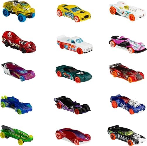 Hot Wheels Toy Cars or Trucks 5-Pack Bundle, 3-Themed Sets of 5 1:64 Scale Die-Cast Vehicles for Kids & Collectors, 15 Total (Styles May Vary) thumbnail 7