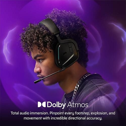 Corsair Void v2 Wireless Gaming Headset with Bluetooth for PC, PS5, PS4, Switch, Mobile – Dolby Atmos, 70 Hr Battery, Dual Wireless, Lightweight, Fast Charging – Carbon thumbnail 3