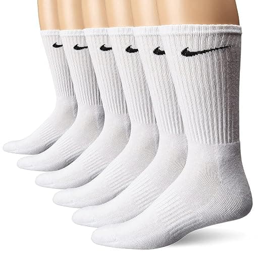 Nike unisex-adult Performance Cushion Crew Socks With Band (6 Pairs) - Image 1