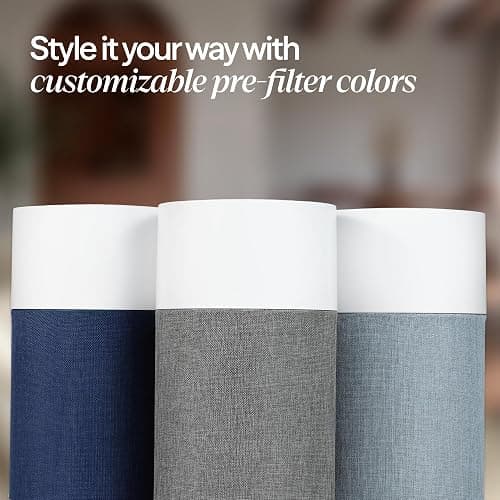 BLUEAIR Air Purifier for Home HEPA Air Purifiers for Pets, Allergies, Dust, Nursery, Office HEPASilent Techonolgy Air Cleaner for Small Rooms 432 sq ft coverage - Blue Pure 511 thumbnail 5