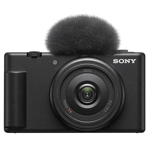 Sony ZV-1F Content Creator's Ultimate Kit: 128GB Extreme Memory, Mic, Video Light, Editing Software U-Grip, and Tripod Bundle (21pc) thumbnail 8