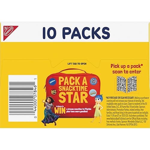 NILLA Wafers Mini Cookies, Vanilla Wafers, 10 Snack Packs thumbnail 19