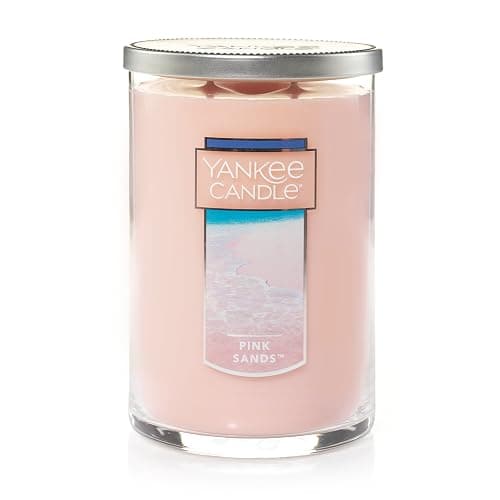 Yankee Candle, Pink Sands Scented Candle, 22oz Large 2-Wick Tumbler with up to 110 Hour Burn Time - Image 1