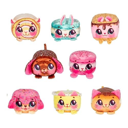 The Cookeez Makery Lil' Bakez Multi Pet Playset, Comes to Mix & Make 3 Bakes, Includes 3 Non-Electric Scented Plush Pets, Ingredients, Accessories, & Apron- Amazon Exclusive thumbnail 6