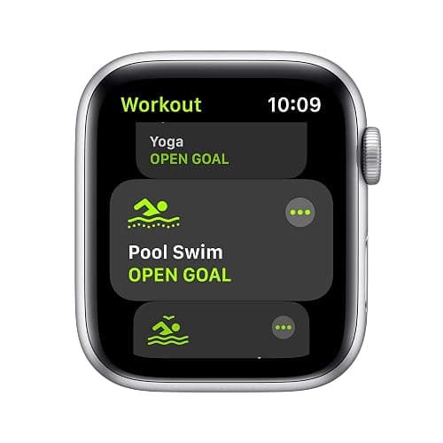 Apple Watch SE (GPS, 40mm) - Silver Aluminum Case with White Sport Band (Renewed) thumbnail 3