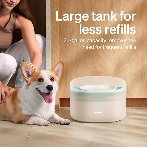 PETLIBRO Replacement Filters for Capsule Dog Fountain PLWF008, 4 Month Set of Filters for Dog Water Dispensers, 8 Count Pack, White thumbnail 6
