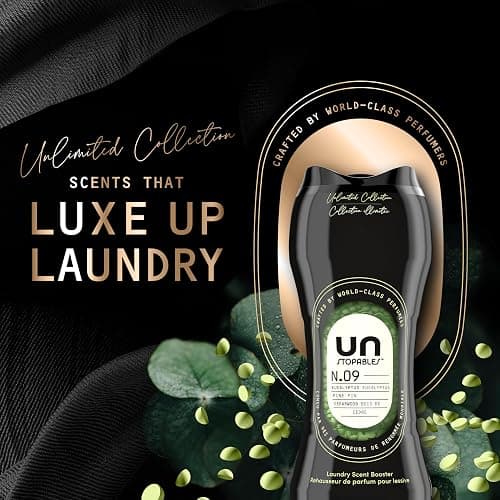 Downy Unstopables Unlimited Collection In-Wash Laundry Scent Booster Beads, No. 09, Fine Fragrance, Long-Lasting Fresh Scent Beads, 10.7 oz thumbnail 2
