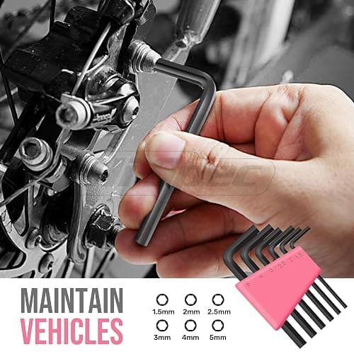 Hi-Spec Tool Set 25pc Pink Household DIY Tool Kit for Women. Small Mini Tool Box Set of Starter Basic Ladies Tools thumbnail 6