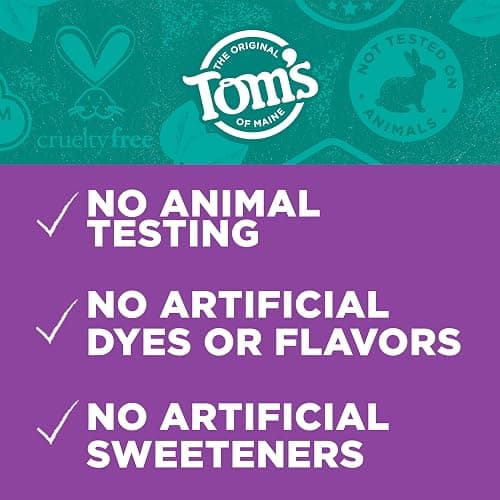 Tom's of Maine Whole Care Natural Toothpaste with Fluoride, Spearmint, 4 Ounce (Pack of 3), (Packaging May Vary) thumbnail 4