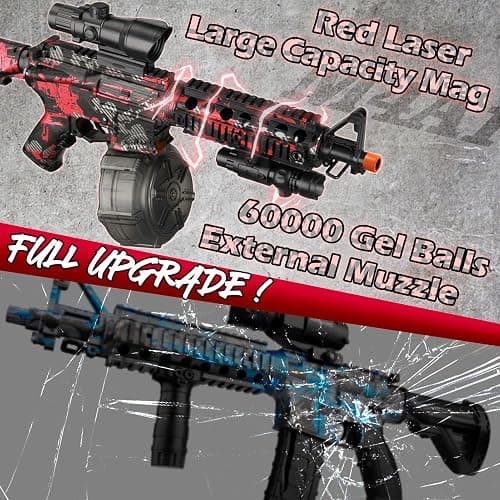 Large Electric Gel Splat Blaster, Automatic and Manual with 60,000 Gels thumbnail 5