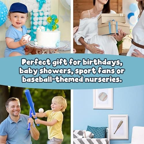 Baseball Stuffed Animal, Baby Baseball Plush Sports Toy, Baby Sports Toys, Plushies for Boys and Girls thumbnail 8