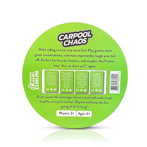 Carpool Chaos - Super Fun Car Games, Travel Games, Road Trip Games for Kids 8-12, Road Trip Essentials for Childs and Adults, Car Game Kids thumbnail 6