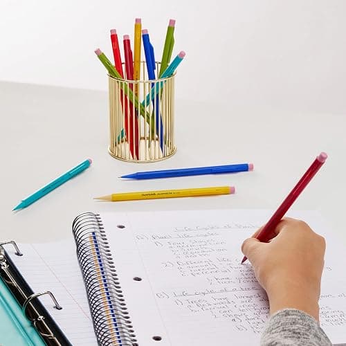 Paper Mate SharpWriter Mechanical Pencils | 0.7 mm #2 Pencil | Pencils for School Supplies, Yellow, 36 Count thumbnail 2
