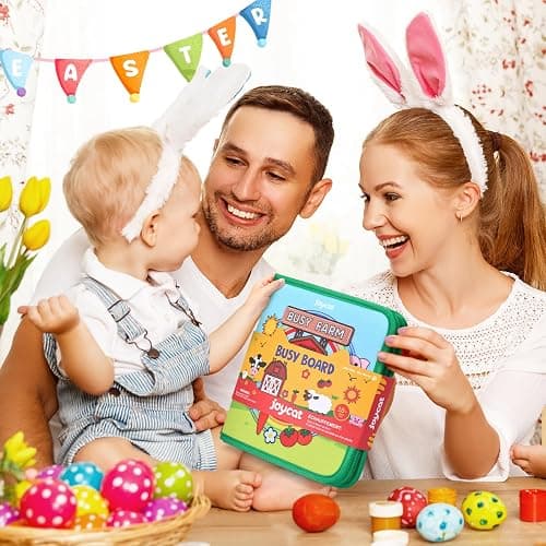 Farm Busy Book for Toddlers 1-3 - 1 Year Old Boys Girls Gifts Toys, Educational Quiet Activity Book with Life Skills, Toddler Travel Toys 1-2 thumbnail 2