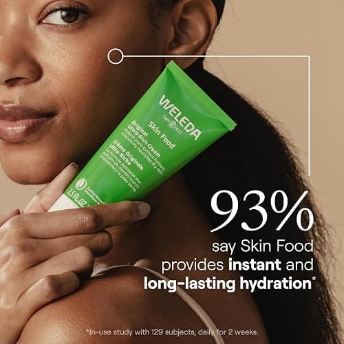 Weleda Skin Food Original Ultra-Rich Body Cream 2.5 Fluid Ounce, Plant Rich Hydrating Moisturizer with Pansy, Chamomile and Calendula thumbnail 2