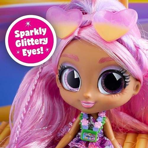 Disney Doorables ADOORBS Angel Superfan Doll, Movie Premiere, UNbox 10 Mini Accessories, 2 Exclusive Figures, Fun Play Area, Toy Gift for Collectors, Fans, Tweens, Girls & Kids 5+ by Just Play thumbnail 4