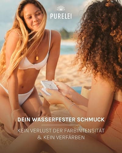 Purelei® Heart Charm Kette Damen – Halskette Damen aus langlebigem Edelstahl – Wasserfeste Kette – 50-55 cm Länge verstellbar – Halskette für deinen individuellen Look thumbnail 5