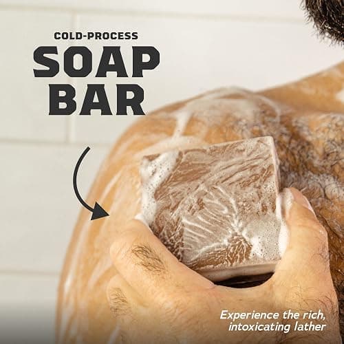 Dr. Squatch Natural Bar Soap for Men - Cold Process Soap with No Harsh Chemicals - Cool Fresh Aloe, Alpine Sage, Spearmint, Bay Rum & Grapefruit IPA (5 oz, 5-Pack) thumbnail 7